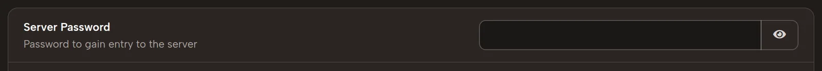 Set a 7D2D server password for a private server