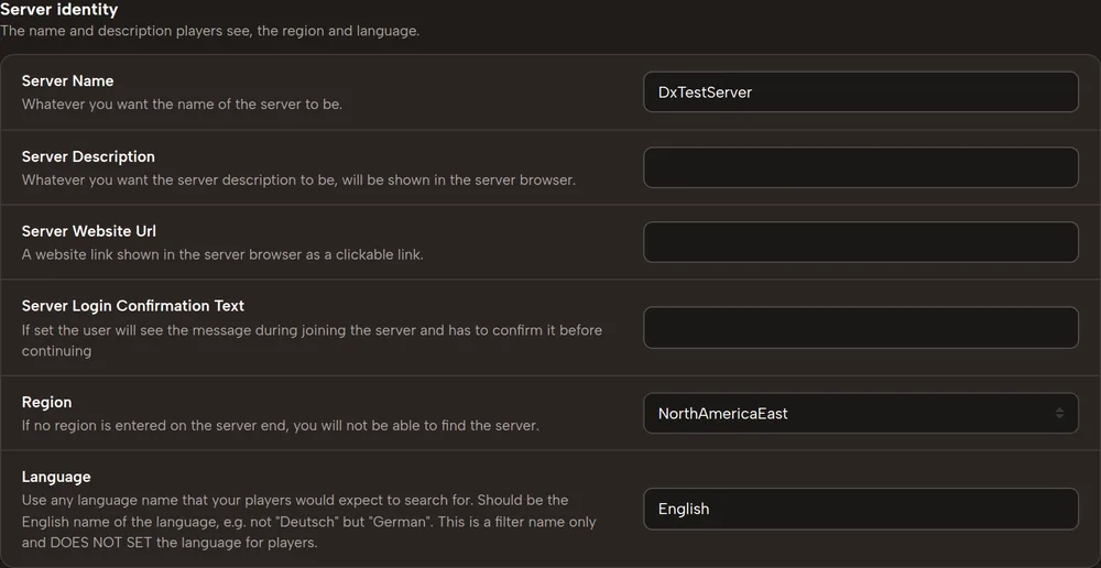 Configure 7D2D gameplay settings in the hosting control panel