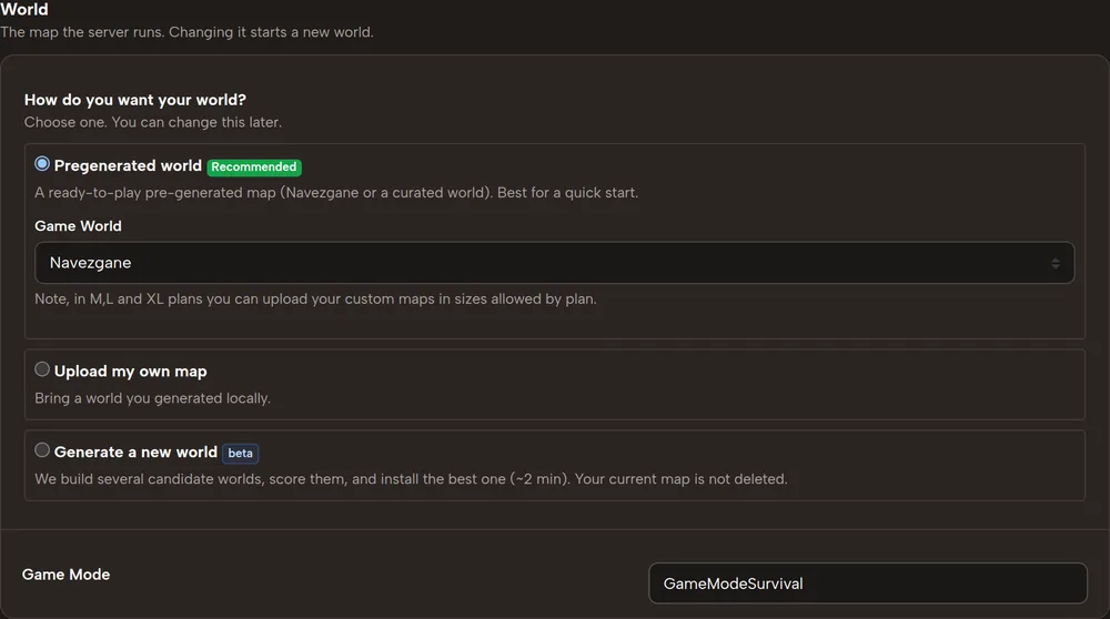 Change 7D2D dedicated server settings and apply them instantly